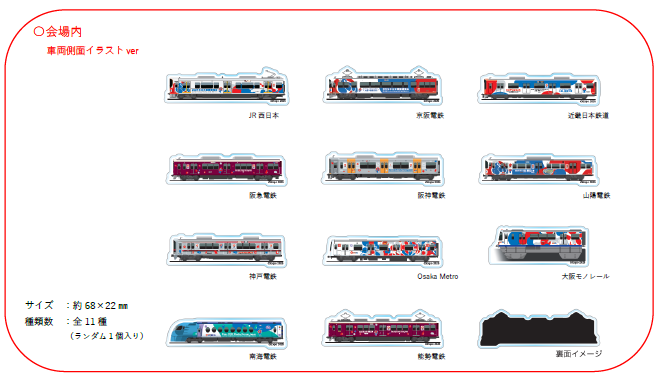 関西鉄道会社11社＆大阪・関西万博が夢の共演！大阪・関西万博