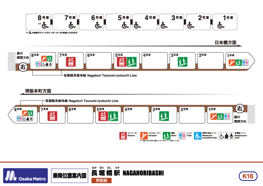 Nagahoribashi｜Osaka Metro